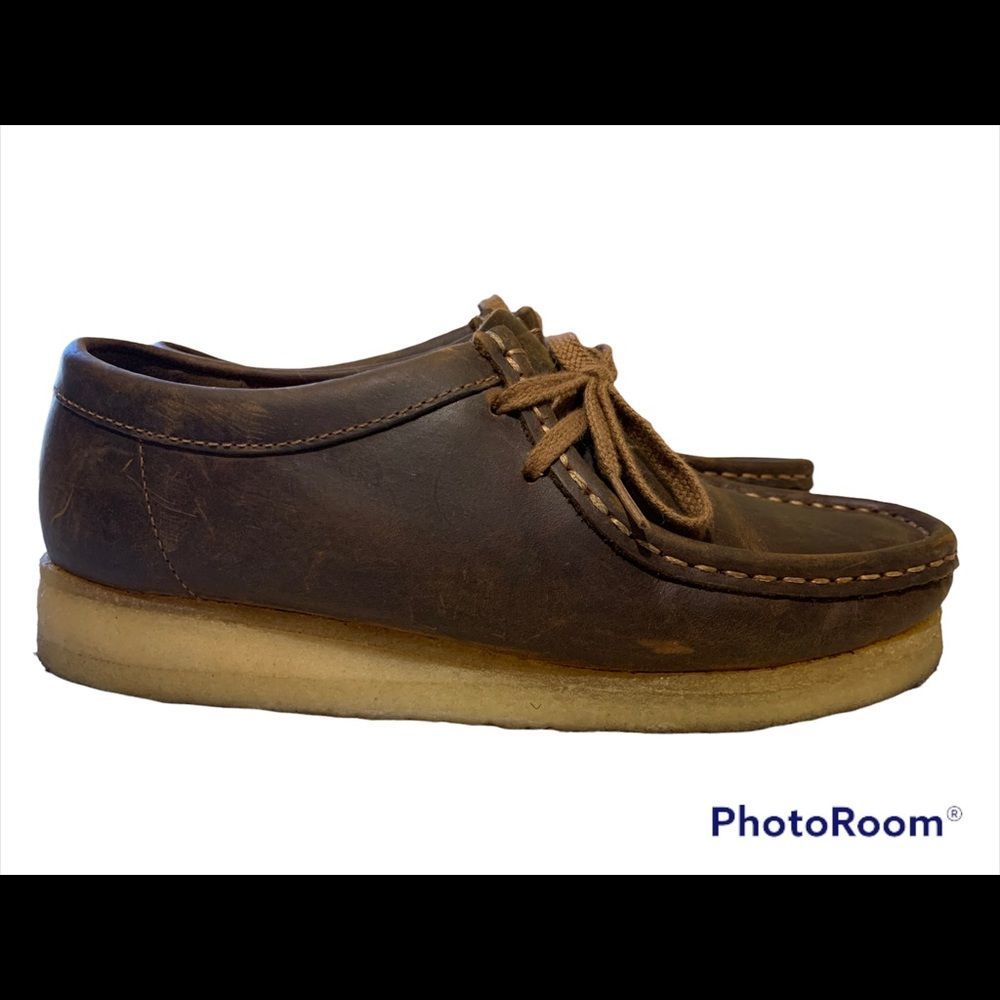 Clarks Original : “Wallabee Beeswax” size 7 US